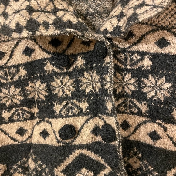 MARGARA SHAW adorable 100 % wool cardigan - Picture 4 of 9